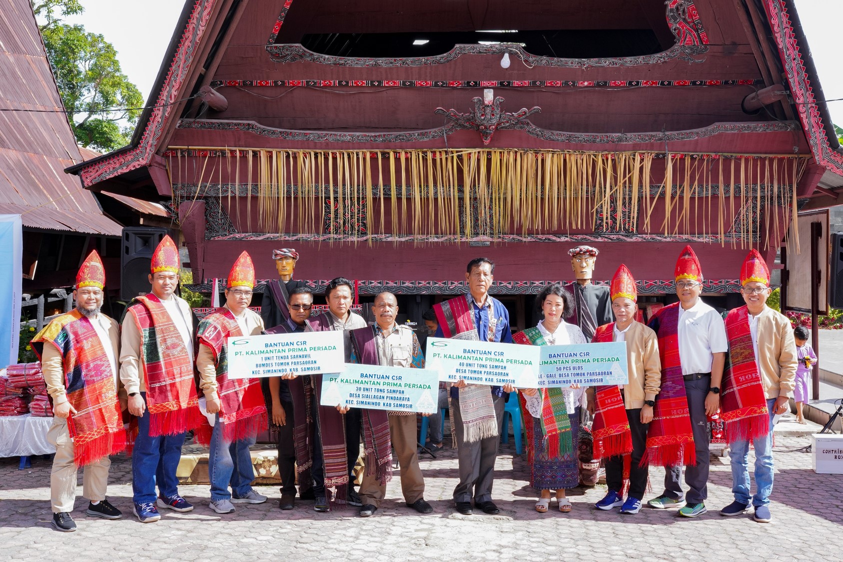 PT. KPP Berikan bantuan CSR di Samosir Saat Annual Meeting 2022 