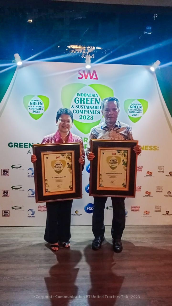 KPP Mining dan UT Raih Penghargaan di Ajang Indonesia Green & Sustainable Companies 2023 atas Konsistensi Penerapan Praktik Bisnis yang Berkelanjutan