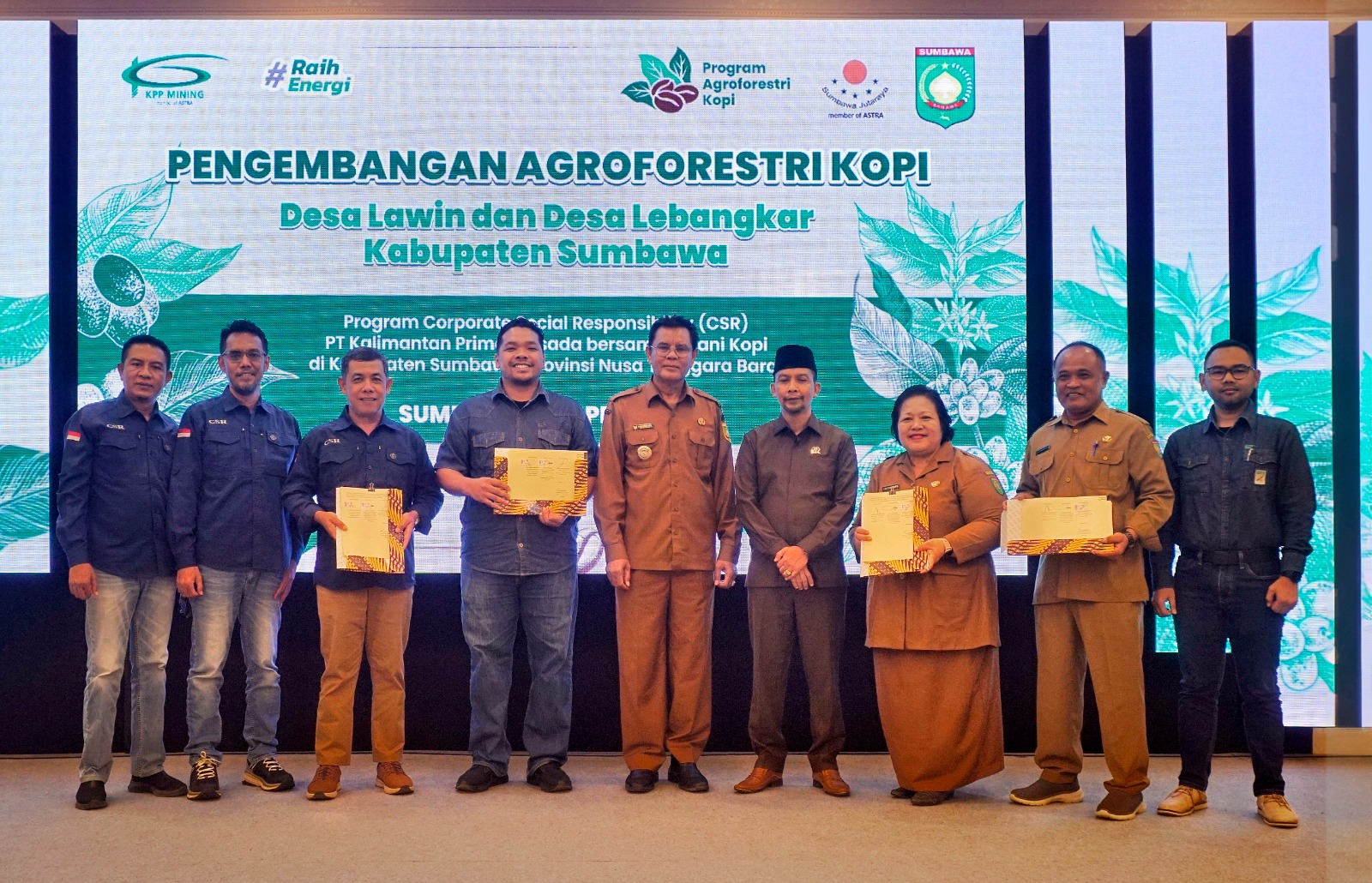 Gandeng Pemerintah, KPP Mining Luncurkan Program Agroforestri Kopi di Sumbawa