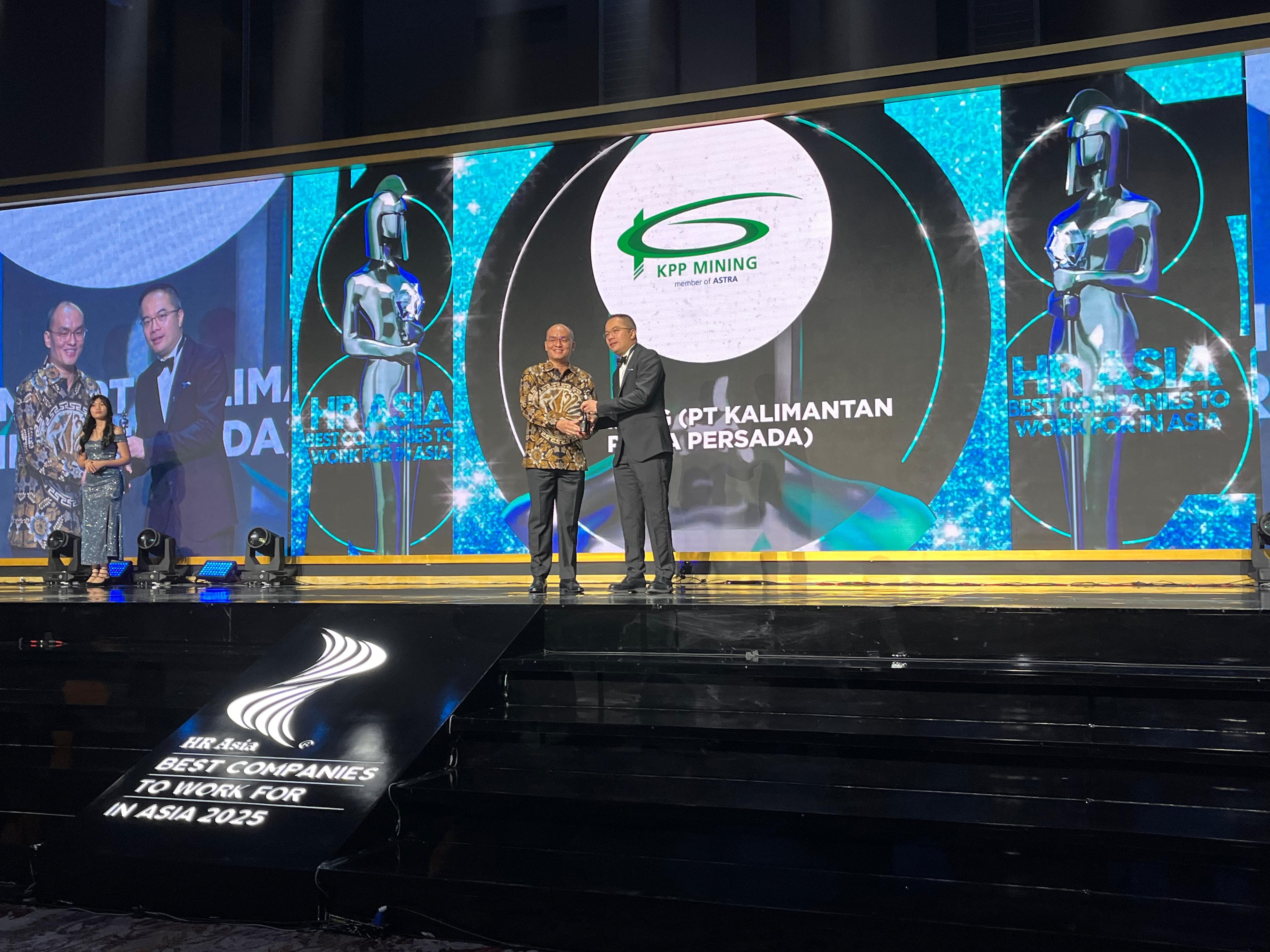 PT Kalimantan Prima Persada Raih Predikat Bergengsi Best Companies to Work For in Asia 2025