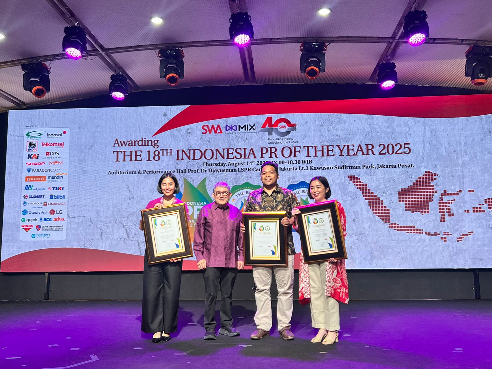 KPP Mining Sabet 2 Predikat “Good” dalam Ajang Indonesia PR Of The Year 2025