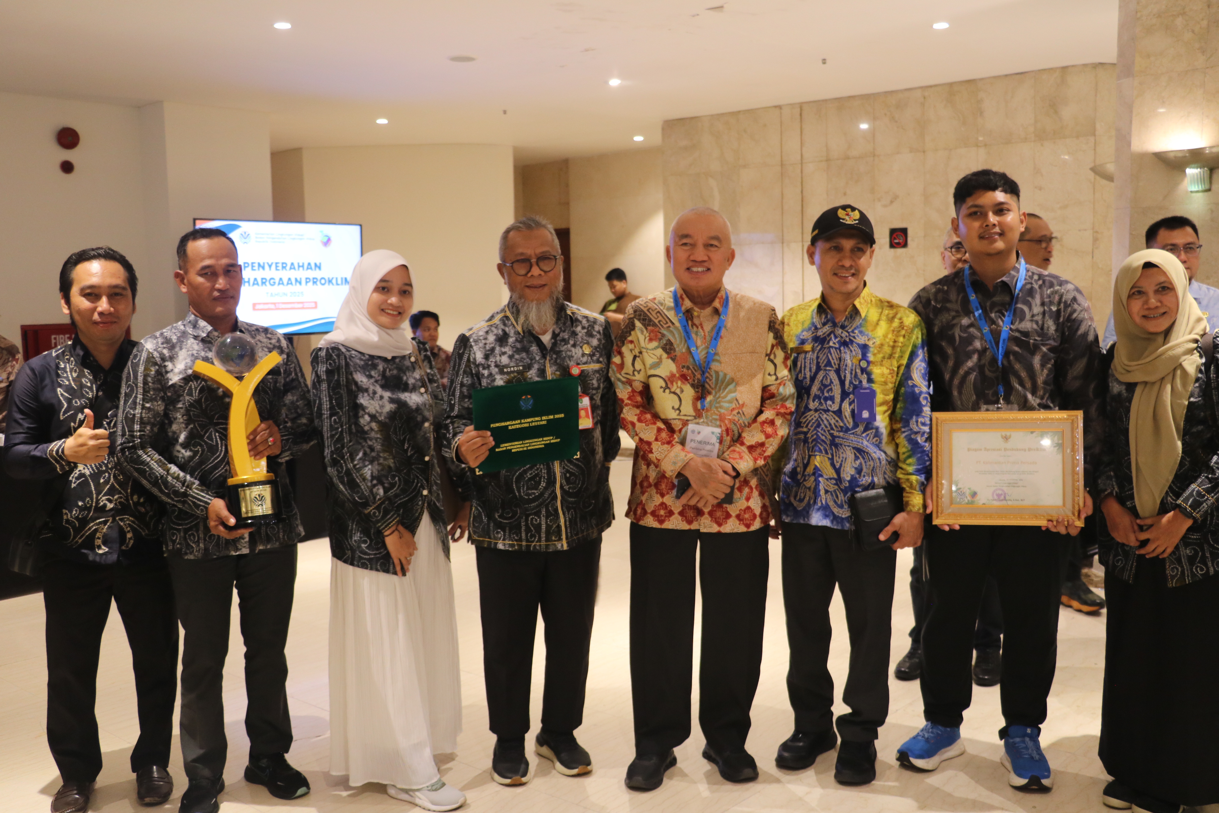 Desa Binaan KPP MINING di Kalimantan Selatan Raih Penghargaan Proklim Lestari 2025